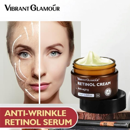 Vibrant Glamour™ - Crème Rétinol Anti-Âge et rides pour le visage