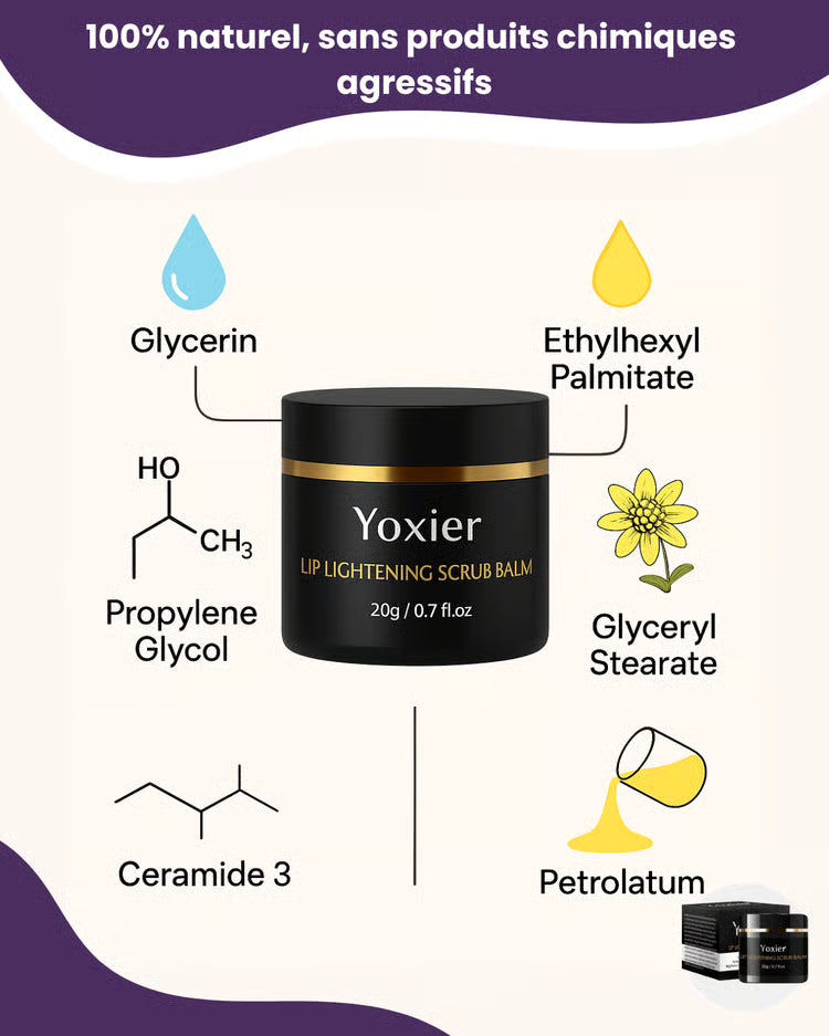 Yoxier™ | Sérum éclaircissant pour lèvres foncée ou ternies par le tabac (Satisfait ou remboursé)