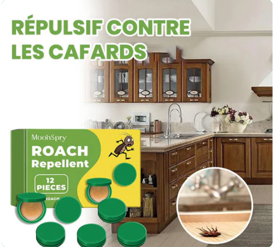 Répulsif contre les cafards (Satisfaction Garantie)