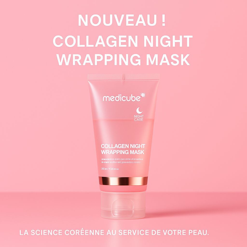 Masque nocturne réparateur au collagène revitalisant – Réveillez-vous avec une peau plus ferme & éclatante