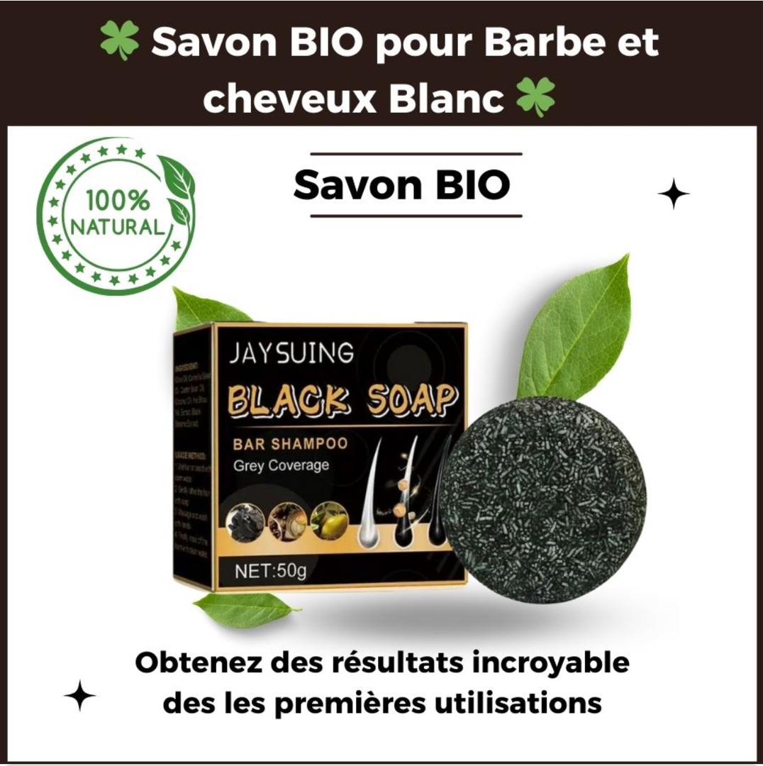 Savon Bio pour Barbe et Cheveux Blancs