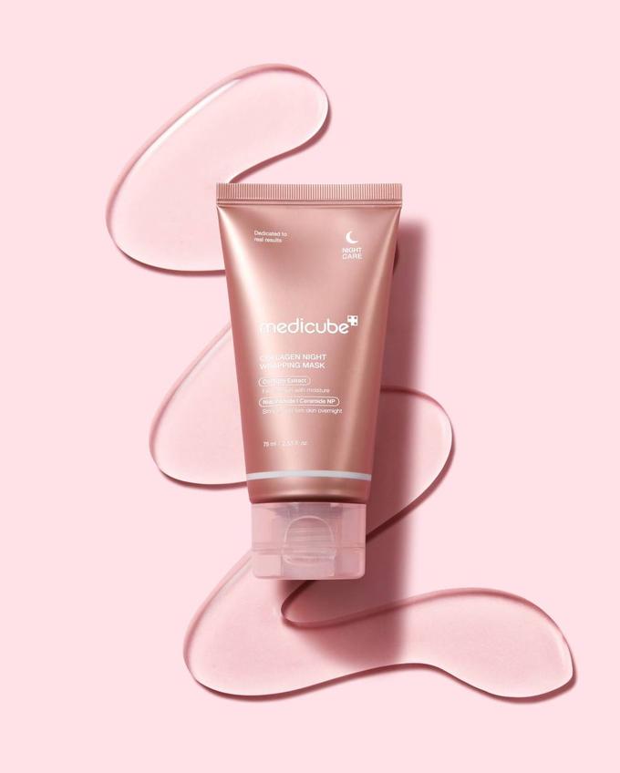 Masque nocturne réparateur au collagène revitalisant – Réveillez-vous avec une peau plus ferme & éclatante