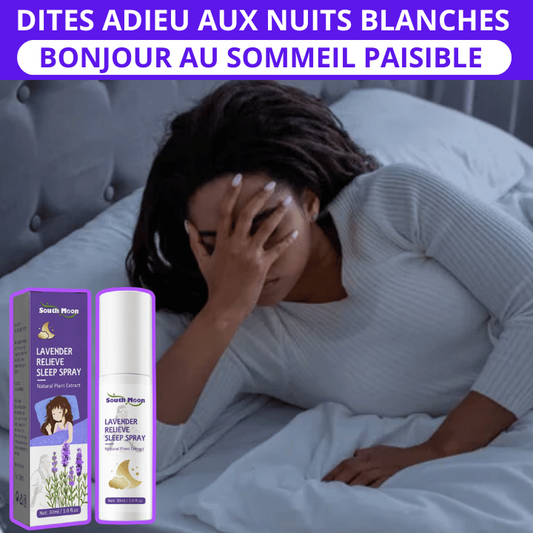 Spray Sommeil à la Lavande- Endormissement Rapide & Nuit Paisible